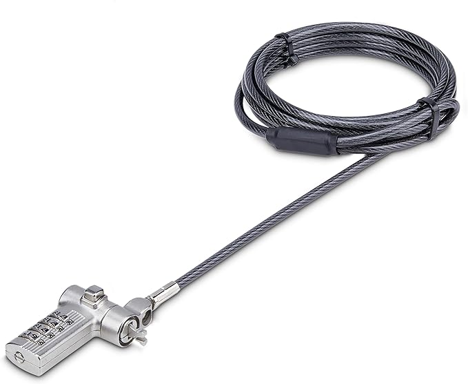 StarTech.com Universal Laptop Lock 6.6ft, Security Cable by StarTech