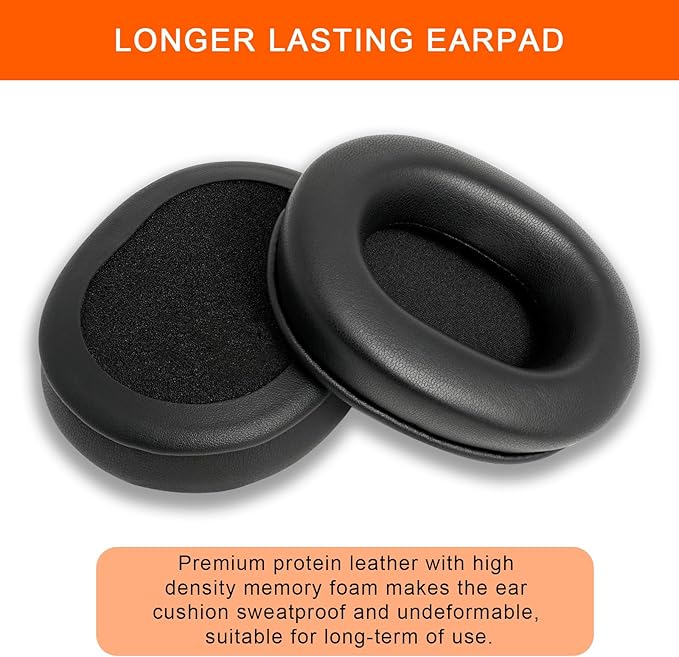 Earpads Replacement for Audio Technica M50X, GVOEARS Ear Cushions for HyperX - Image 8
