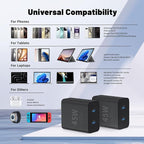 Super Fast Samsung Charger Type C, 45W Dual Port USB C Fast Charger Block & - Image 7