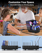 SooPii USB Charging Station, 100W Fast Charging Station - Image 4