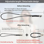 3-in-1 Adjustable Phone Lanyard Crossbody Cell Phone Neck Strap Universal - Image 2