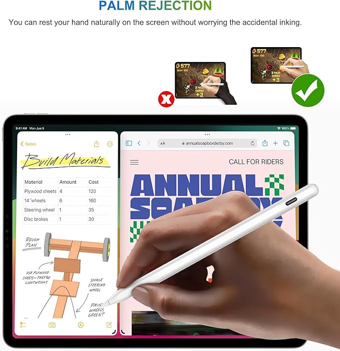 Pencil 2nd Generation Magnetic Wireless Charging: HATOKU Stylus Pen - Image 5