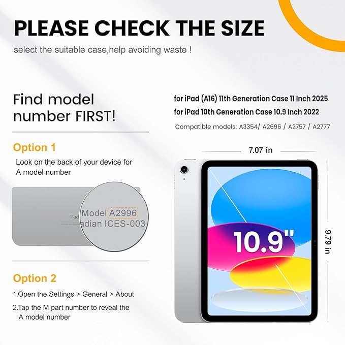 timecity for iPad 11th/ 10th Generation Case 11''/ 10.9 Inch - Image 2