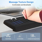 UnivoColors PostureUp L-Shaped Desk Long Wrist Rest Elbow, Memory Foam - Image 3