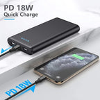 Portable Charger Power Bank 26800mAh, QC3.0 USB C PD Fast Phone Charging - Image 3