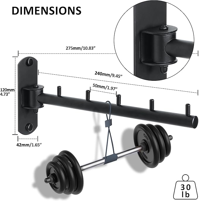 Swing Clothes Hanger Rack - Image 7