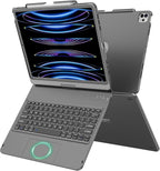 GGH Touch for iPad Keyboard Case Air 13 &12.9 iPad Pro, 360° Rotatable by GGH