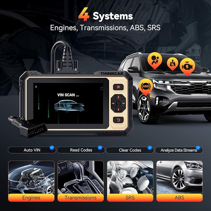 THINKCAR THINKSCAN 662 OBD2 Scanner, Car Diagnostic Tool - Image 3