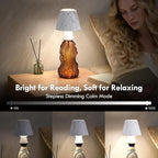 WILIT Wireless Bottle Lamp Shade, RGB Color Changing LED Night Light, Mood - Image 4