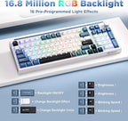 K98 Wireless Mechanical Keyboard, Tri-Mode BT5.0/2.4GHz/USB-C Hot Swappable - Image 5