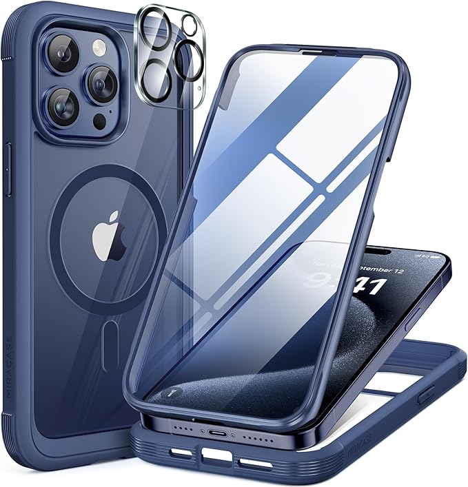Miracase Magnetic for iPhone 12 Pro Max Case Full-Body Phone case by Miracase