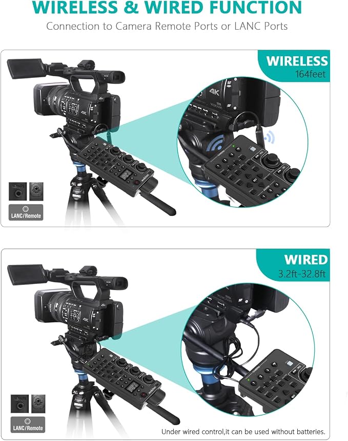 Wireless Camcorder lanc Zoom Controller - Image 3