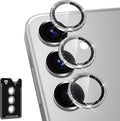 for Samsung Galaxy S24 FE Camera Lens Protector, Individual Metal Ring Tempered by Btscase
