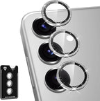 for Samsung Galaxy S24 FE Camera Lens Protector, Individual Metal Ring Tempered by Btscase