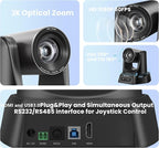 Conference Room PTZ Camera System 3X Optical Zoom USB3.0, HDMI 114° Wide Angle - Image 6