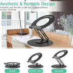 Laptop Stand for Desk Adjustable Computer Stand - Image 4