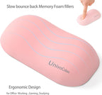UnivoColors Design-Wave Wrist Rest, Artificial Sheepskin+Memory - Image 3