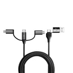 Futurizta Tech Zeus-X 6-in-1 Universal Multi Cable Fast Charging 60W Laptop PD by FuturiztaTech