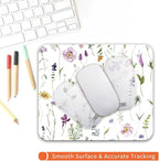 Square Mouse Pad Beautiful Flowers Plants, Personalized Premium-Textured Custom - Image 4