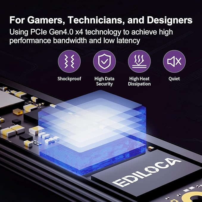 4TB M2 NVME SSD with Heatsink - Image 6
