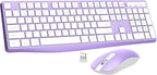 Wireless Keyboard and Mouse Combo, Lovaky 2.4G Full-Sized Ergonomic Keyboard by LovakyOfficeExpert