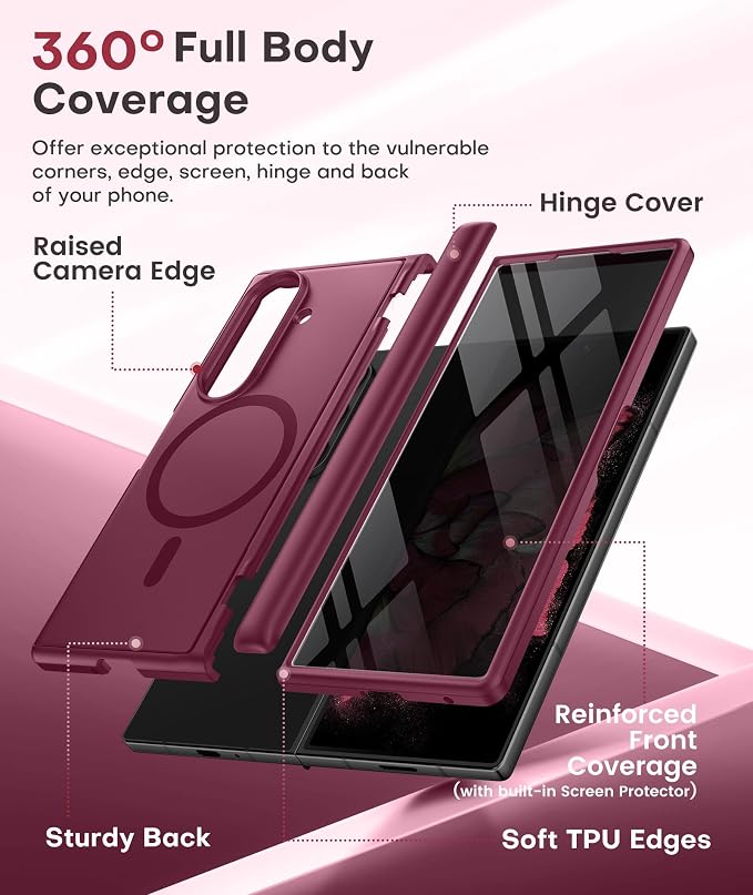 BERFY Magnetic for Samsung Galaxy Z Fold 7 Case - Image 5