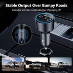 200W Super Fast Car Charger for iPhone 16/15 Pro Max, 3-Port USB C Car Charger - Image 7
