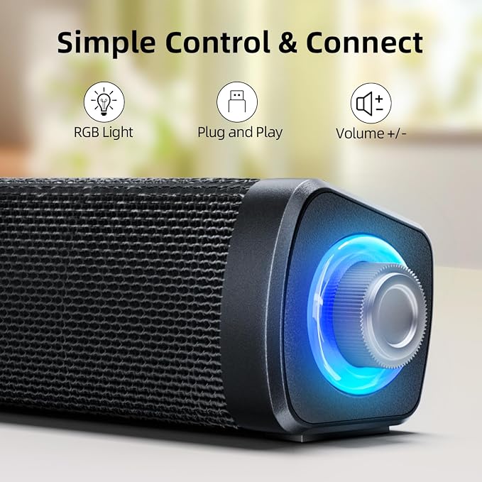 USB Computer Speakers, Computer Speakers - Image 3