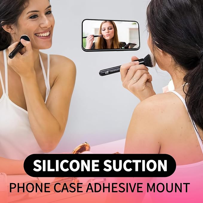 ZYCCER Double Sided Silicone Suction Phone Holder Mount, Compatible - Image 3
