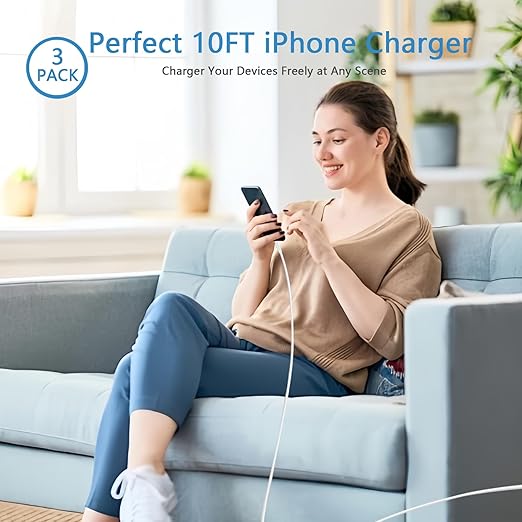 10FT iPhone Fast Charger - Image 7