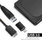 Aiolo Innovation 500GB External Hard Drive Ultra Slim Portable HDD-USB 3.0 - Image 4
