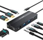 ACASIS USB C Docking Station Dual Monitors, 8-in-1 Laptop Docking Station by ACASIS