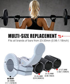 Barbell Clips 1 Inch Quick Release Weight Clamps 0.9-1.18inch Multi-Size - Image 3