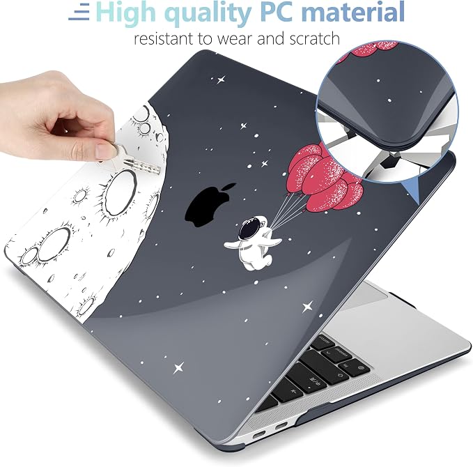 MEEgoodo for MacBook Air 13.3 inch Case 2021 2020 2019 2018 A2337 M1 A2179 A1932 - Image 3