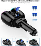 2024 Upgraded Cigarette Lighter Splitter, SUPERONE 180W 2-Socket Cigarette - Image 7
