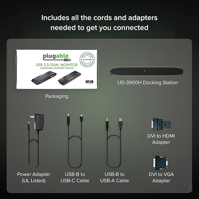 Plugable USB 3.0 Universal Docking Station - Image 6