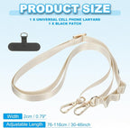 PATIKIL Universal Cell Phone Lanyard, Adjustable Crossbody Phone Strap - Image 2