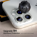 beuxece for 6 Pack iPhone 16 Pro/iPhone 16 Pro Max Camera Lens Protector 9H - Image 3