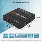 J-Tech Digital HDMI Splitter 4K 60Hz 1X4 Multi-Resolution Output HDMI 2.0 - Image 7