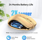 TECKNET Wireless Mouse, 2.4G Ergonomic Optical Mouse, Computer Mouse - Image 5