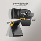 Nulaxy USB Webcam with Microphone, HD 1080p Webcam with Privacy Cover - Image 7
