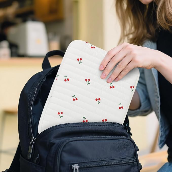 Puffy Laptop Sleeve 13-15.6 Inch Cute Quilted Laptop Protective Case Padded - Image 5
