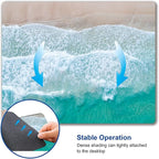 Beach Mouse Pad Custom Design, Square Waterproof Non-Slip Rubber Base Mouse Pad - Image 6