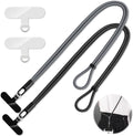 2 Pack Phone Lanyard, 2×Phone crossbody strap, 4×Tether Tabs, Universal Cell by KITANIS