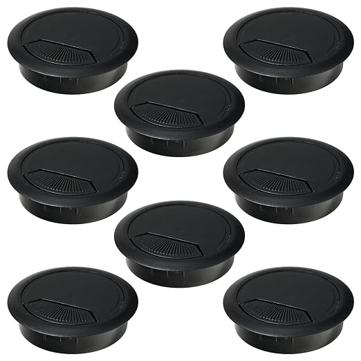 Desk Grommet 2 inch8 Pcs, Desk Hole Grommet, Cable Grommet, Desk Hole Cover by COCOCUI