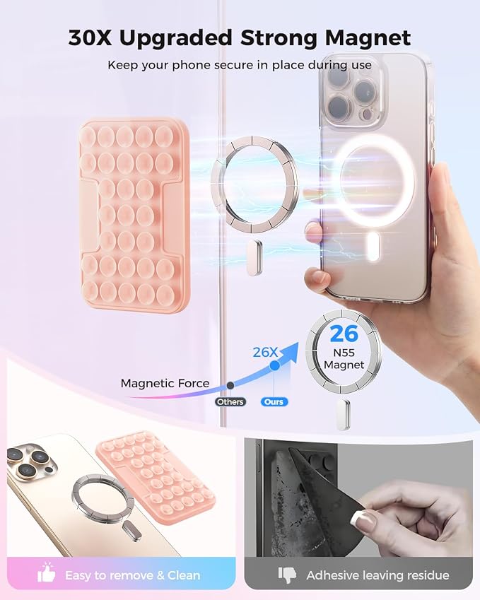 SUPERONE Magnetic Suction Phone Mount - Image 3