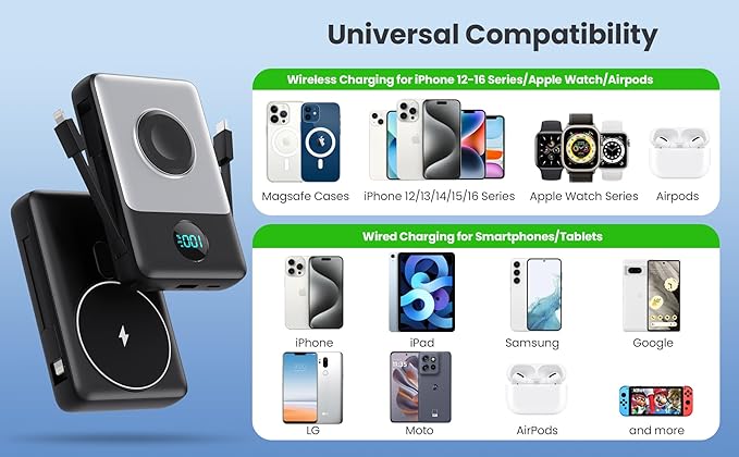 Magnetic Portable Charger 10800mAh - Image 8