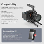SmallRig Aluminum Power Bank Holder, Powerbank Mount Clamp Compatible - Image 12