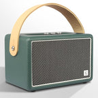 Vintage Bluetooth Speaker, KONEX 40W Leather Portable Wireless Speaker by Konex+audio