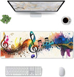 Gaming Mouse Pad, Large Non-Slip Rubber Base Mousepad, Keyboard Mouse Mat - Image 3